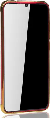 Produktbild von Handyhülle für Xiaomi Redmi Note 7 Gold - Clear - TPU Silikon Case Backcover Schutzhülle in Transparent   Gold