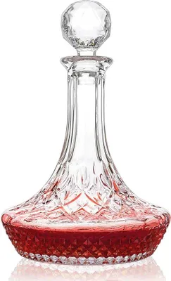 Image de Carafes en cristal pour le vin et le whisky - Idéales pour les fêtes et les anniversaires