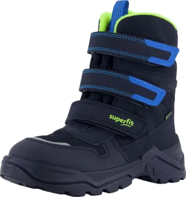Produktbild von Superfit Snow Max Jungen Stiefel Winterschuhe wasserdicht blau 26