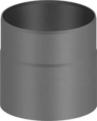 Produktbild von Ø 120 mm Ofenrohr 15 cm - gussgrau