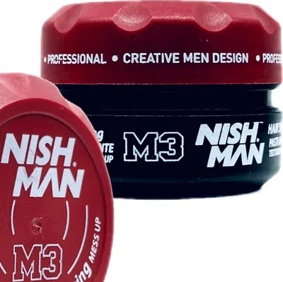 Zdjęcie produktu dla Nishman - M3 Matte Texturizing Mess Up - Pomada do włosów 100ml