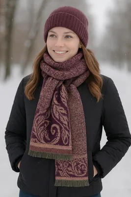 Produktbild von Winterschal Paisley  Italy, modische Farbgebung von collezione alessandro
