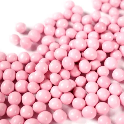 Produktbild von Streuselheld Crispy Schokokugeln Rosa 6mm 120g Schöne Schokoladenstreusel für Kuchen, Desserts & Gebäck