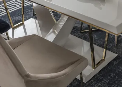 Image de Ensemble Salle à manger Table de salle à manger Sideboard Chaise Coin repas 6pcs