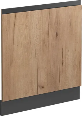 Produktbild von Frontblende Vicco R-Line Goldkraft Eiche 59.6 cm J-Shape, ohne Arbeitsplatte, Model 39537
