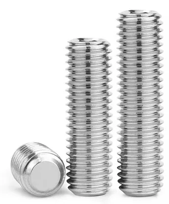 Productafbeelding van Gewindestiften M8 x 8mm (20 stuks) - Innensechskant schroeven van roestvrij staal