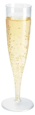 Produktbild von Champagnergläser transparent 135ml Eichstrich 100ml 10 Stück