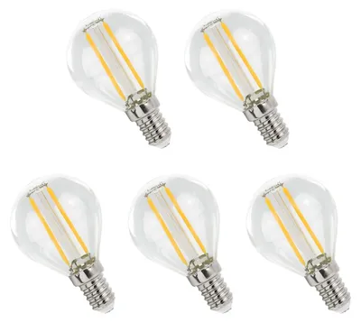 Produktbild von Spectrum E14 LED Lampe 1W 110lm 4000K Neutralweiß 230V 5 Stück