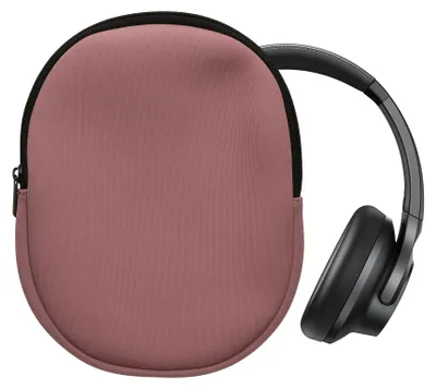 Produktbild von kwmobile Neopren Kopfhörer Tasche für Headset / Overear headphone - Kopfhörer Case - Hülle Reise Beutel für Headset Headphones - Weiche Over Ear