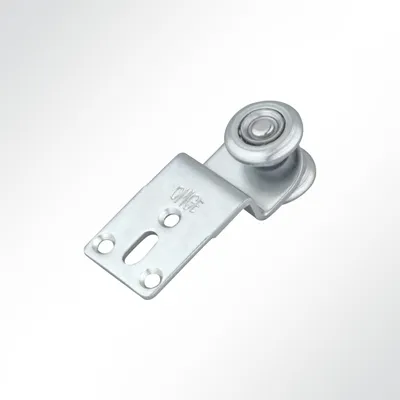 Produktbild von Lysel® Laufrolle Vorhangrolle Führungsrolle verzinkt für Laufschiene 35x30mm mit Kugellager (10 Stück)