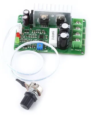 PWM DC Motor Geschwindigkeitsregler 12-36V 15A mit Drehknopf