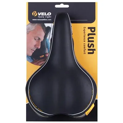 Produktbild von Sattel Velo Plush, Unisex, HONEYCOMB GEL, schwarz/grau, Velo, 250291