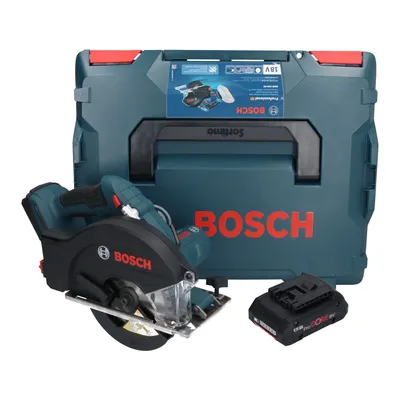 Produktbild von Bosch GKM 18V-50 Professional Akku Metall Handkreissäge 18 V 136 mm Brushless + 1x ProCORE Akku 4,0 Ah + L-Boxx - ohne Ladegerät
