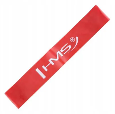 Produktbild von HMS GU04 Trainingsband Krafttraining Fitness Rot 9-16 kg