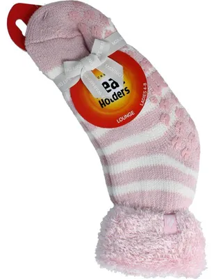 Produktbild von Heat Holders Damen-Loungesocken, Größe 4-8 (37-42), Farbe: Rosa (1 Paar)