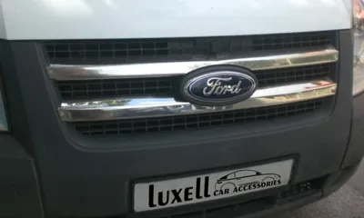 Image de Cache-grille avant en acier inoxydable pour voiture (lot de 2)