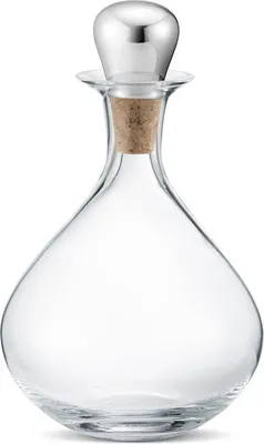 Produktbild von Georg Jensen SKY LIQUOR DECANTER WITH STEEL STOPPER CRYSTALLINE V 145CL 10019303