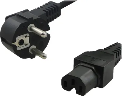 Obrázok produktu pre LogiLink CP105, 2 m, C13 zviazané, C15 zviazané