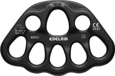 Produktbild von Edelrid Master Rig - Große, robuste Riggingplatte aus Aluminium, Farbe:017 night