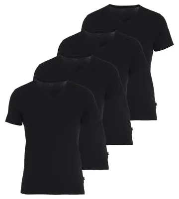 Produktbild von JOOP! 4er Pack Everyday Unterhemd / Shirt Kurzarm Elastisches Material für hohen Komfort, Vielseitiges Basic, Angenehmes Tragegefühl