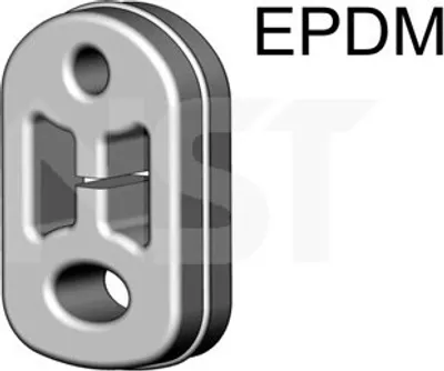 Produktbild von ERNST Auspuffhalter passend für PEUGEOT 206 Schrägheck (2A/C) Auspuffanlage Montageteil 495714