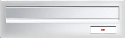 Produktbild von RENZ Frontplatte kombinierbar, eckig, 300 x 110 mm, Aluminium silber eloxiert