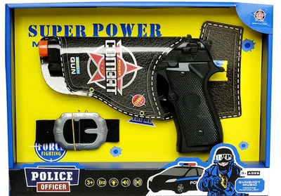 Image de Pistolet de police avec ceinture