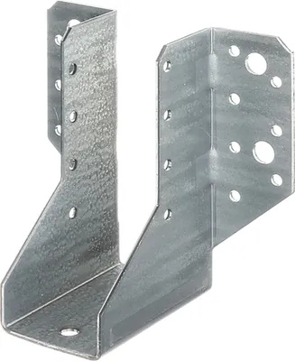 Produktbild von Gustav Alberts Balkenschuh ETA-08 / 0171 40x110x110mm Stahl roh sendzimirverzinkt Typ A - 334505