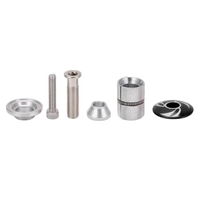 Imagen del producto de Tapón de compresión para dirección de bicicleta, tapa superior de compresión para dirección, tapón de compresión para dirección de bicicleta, expansor de dirección para bicicleta, tapón de compresión para dirección de bicicleta, componentes para bicicleta