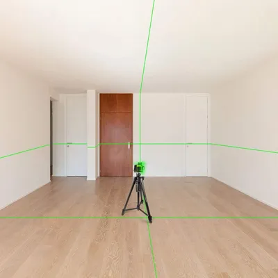 Produktbild von Aluminium-Laserniveau-Stativ 1,6m mit Handgriff und Level-Level