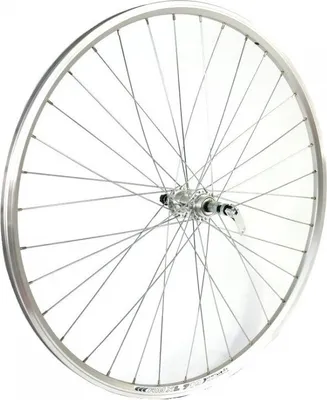 Obrázek produktu pro Kolo zapletené 28" 622-19 Dragon zadní RU SH 36 děr stříbrné Union/CnSpoke