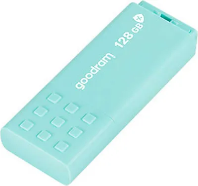Produktbild von Goodram UME3, 128 GB, USB Typ-A, 3.2 Gen 1 (3.1 Gen 1), 60 MB/s, Kappe, Türkis