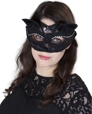 Produktbild von Maske - Schwarze Katze - für Erwachsene