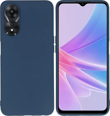 Zdjęcie produktu dla imoshion Color Backcover dla Oppo A78 (4G) - ciemnoniebieski