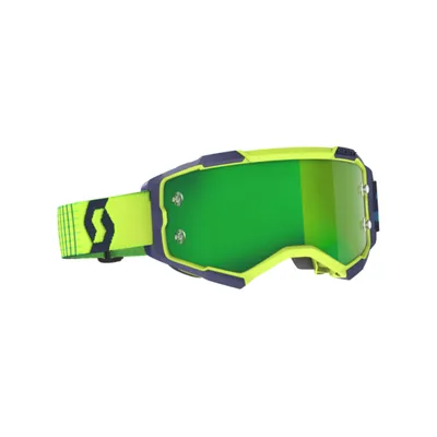 Produktbild von Scott Motocross Brille Fury , Blau Gelb