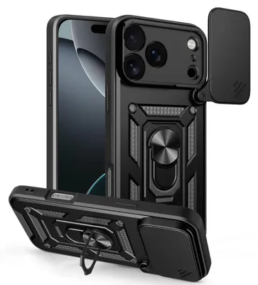 Obrázok produktu pre Techsuit - CamShield Series kryt pre iPhone 17 Pro Max - čierny