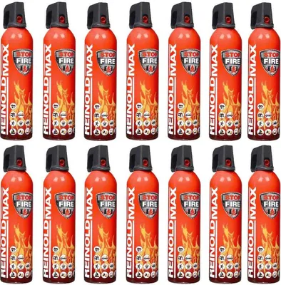 Produktbild von 12x Feuerlösch Spray Feuerlöscher Löschspray Auto Camping Grillen 750ml