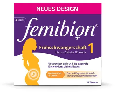 Produktbild von Femibion 1 Frühschwangerschaft Tabletten, 28 St. Tabletten
