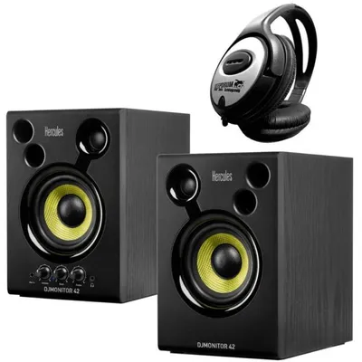 Immagine prodotto di Hercules DJ Monitor 42 altoparlanti monitor con cuffie