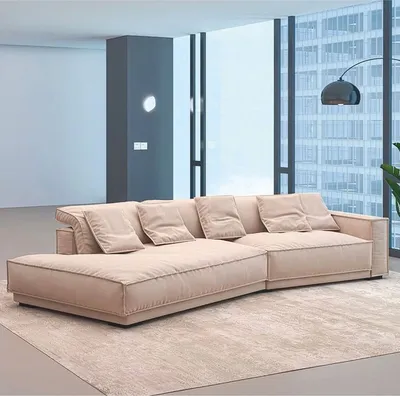 Immagine prodotto di Casa Padrino Luxury Living Room & Hotel Sofa Right Side Beige 320 cm - Mobili