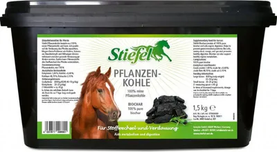 Immagine prodotto di Integratore alimentare di biochar Stiefel per cavalli