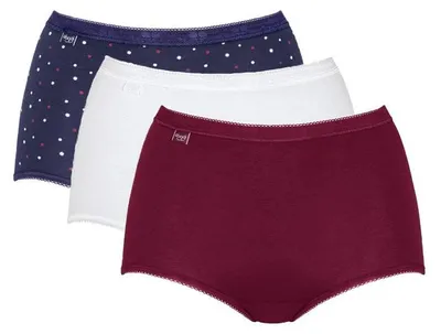 Produktbild von Sloggi Damen Unterwäsche Basic+ Midi Holiday Edition 3er vorteilspack