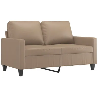 Produktbild von vidaXL 2-Sitzer-Sofa Cappuccino-Braun 120 cm Kunstleder