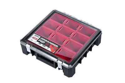 Immagine prodotto di Patrol Group orghd400czapg001 HD Organiser 400 ArtPlast - Scatola per quaderni piccola 12 scatole Rivista con coperchio trasparente rimovibile, multicolore,