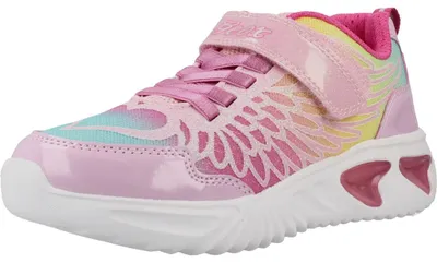 Productafbeelding van Geox J Assis Kinderschuhe Mädchen Halbschuhe Klettschuh Mehrfarbig Freizeit