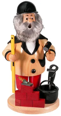 Produktbild von Maurer (24cm) Räuchermann von Drechselwerkstatt Uhlig