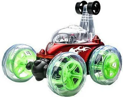 Obrázok produktu pre Veľké auto Twister Akrobát 360° , Červené , Diaľkové ovládanie , Svetlá a hudba