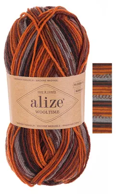 Produktbild von Strickgarn Alize Wooltime 100g 75% Wolle  100 Strickgarn Häkelgarn Farbwahl