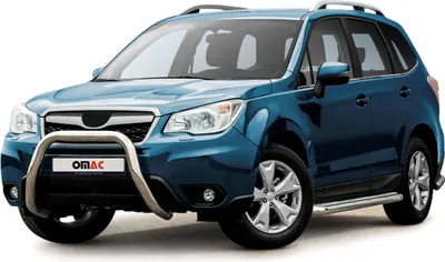 Zdjęcie produktu dla Listwa ochronna przedniego zderzaka do Subaru Forester 2013-2016 z ABE w kolorze stalowym srebrnym