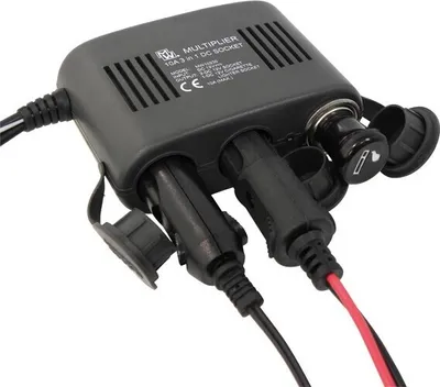 Produktbild von CARPOINT Zigarettenanzünder-Verteiler 0523486 Kunststoff